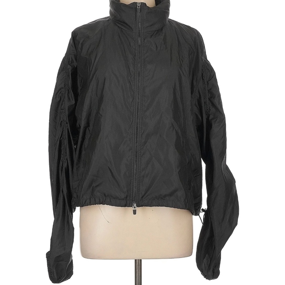 Fabletics Black Bomber Jacket With High Collar An… - image 1
